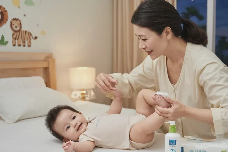 婴儿肚子出现湿疹能不能治愈(图1)