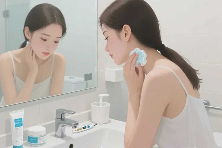 女生脖子有湿疹能治愈吗(图4)