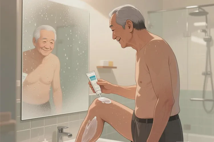 老年人大腿上偶尔长湿疹能治愈吗(图2)