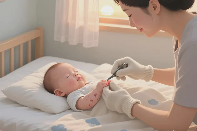 新生儿手臂出湿疹能治愈吗(图3)