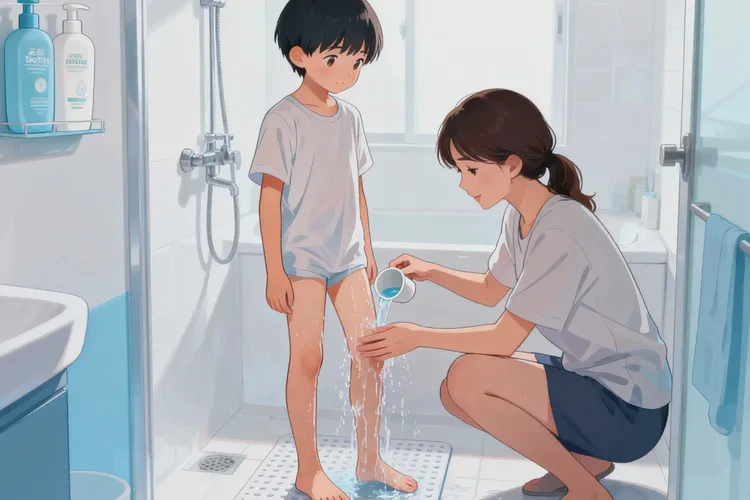 小学生大腿出现湿疹能治愈吗(图3)