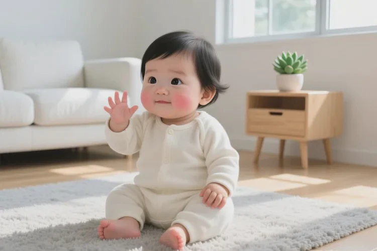 新生儿脸上偶尔长湿疹可以治愈吗(图2)