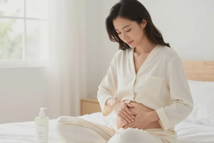 女性肚子偶尔长湿疹能治愈吗(图1)