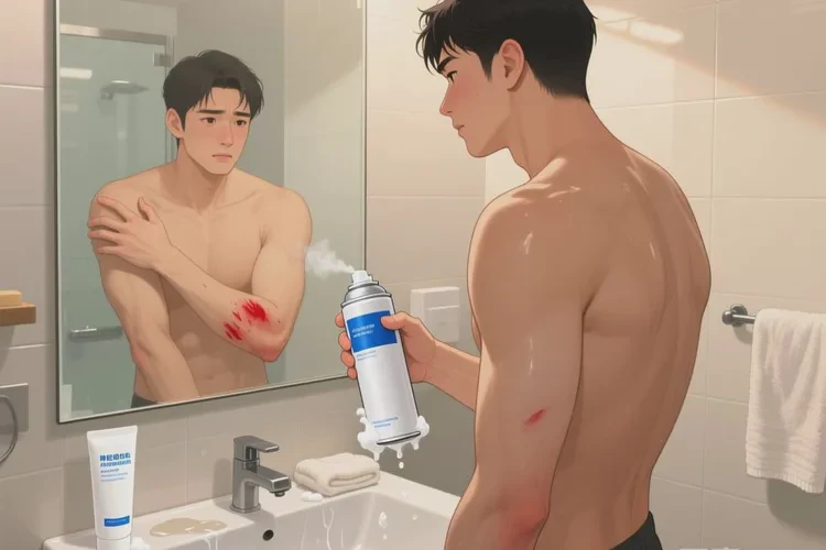 男性手臂长湿疹能治愈吗(图2)