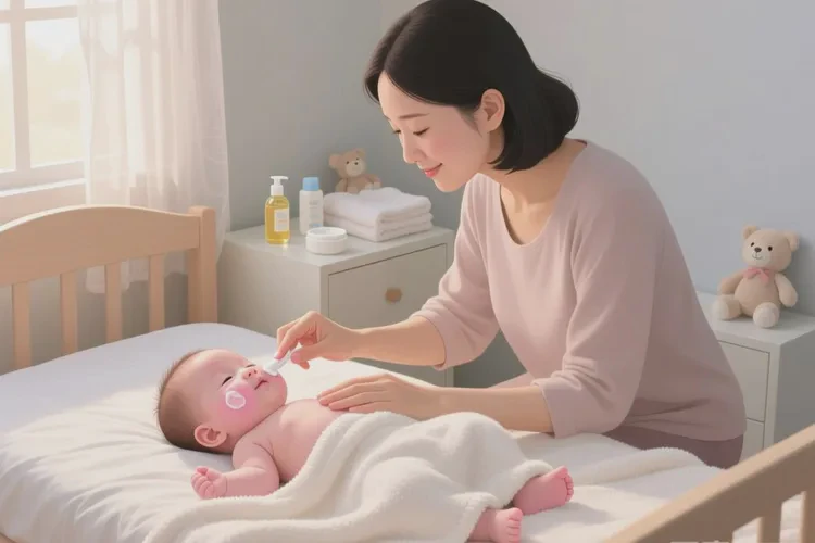 新生儿脸上有湿疹能治愈吗(图2)