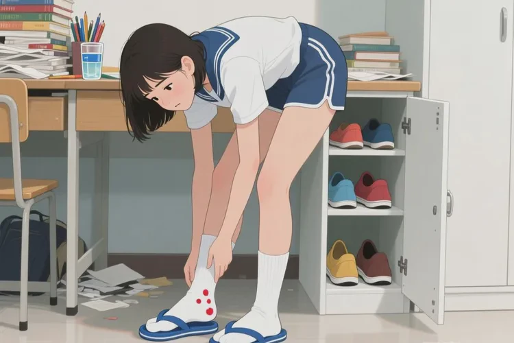 大学生脚上容易长湿疹能治愈吗(图1)