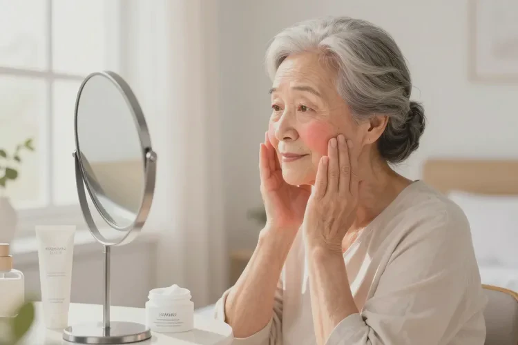 高龄老人面部偶尔长湿疹能治愈吗(图1)