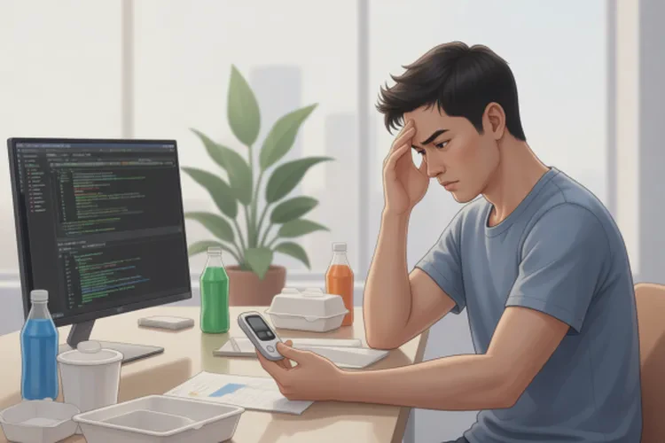 28岁下午血糖13点4是怎么回事(图1)