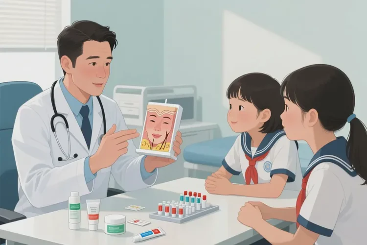 青少年手臂上有湿疹能治愈吗(图4)