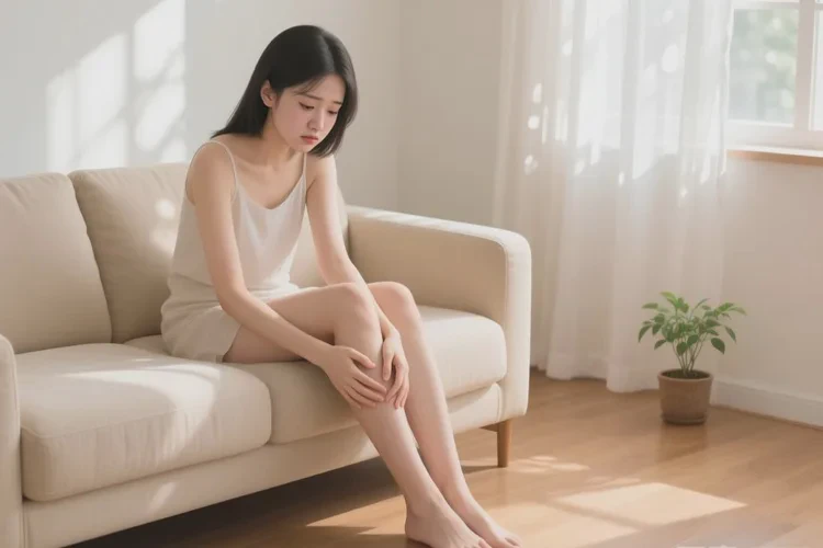 女性大腿长湿疹能治愈吗(图1)