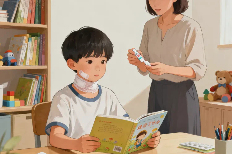 小学生脖子上出现湿疹能治愈吗(图2)