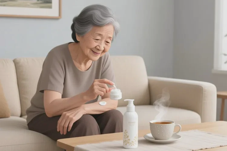 高龄老人身上偶尔起湿疹能治愈吗(图1)