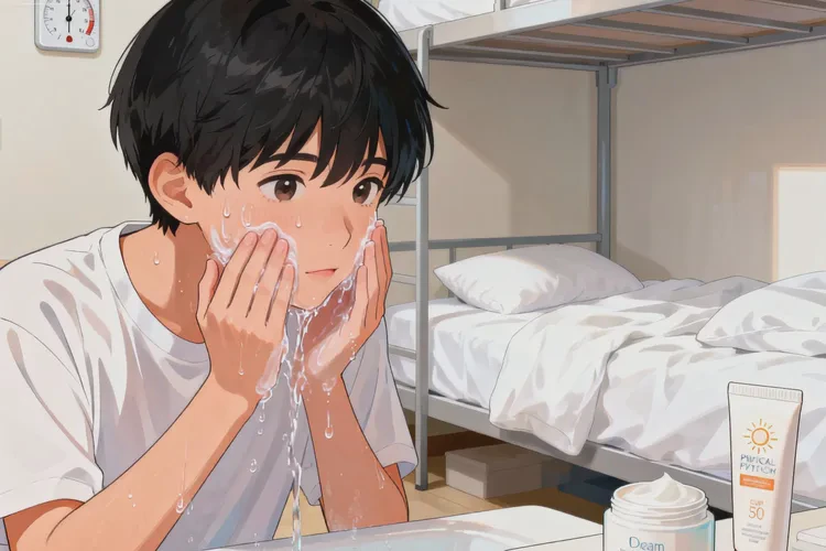 中学生面部容易长湿疹能治愈吗(图1)