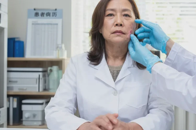 女人脸上出现湿疹能治愈吗(图2)