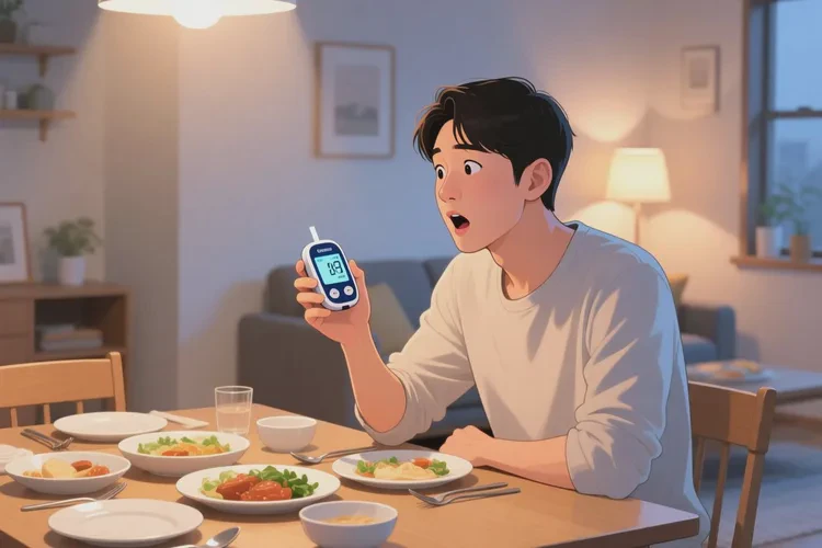 29岁晚餐血糖29.8是怎么回事(图1)