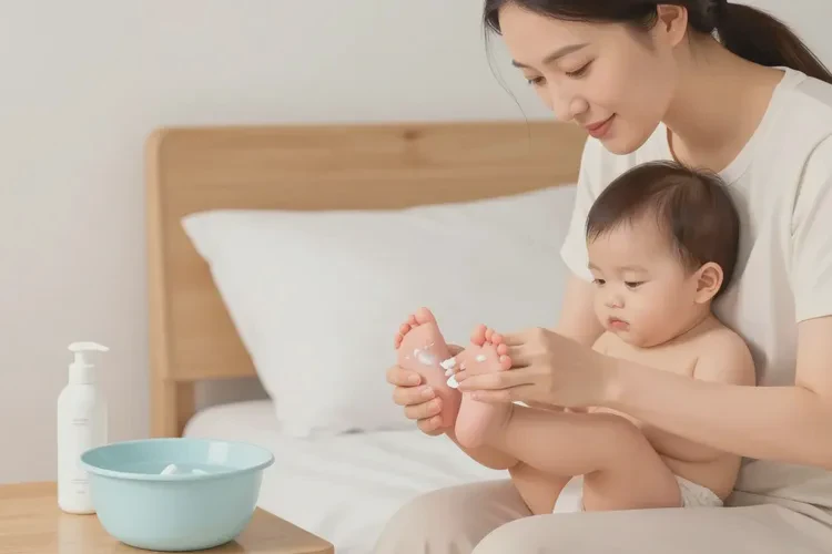 幼儿脚上起湿疹能治愈吗(图2)