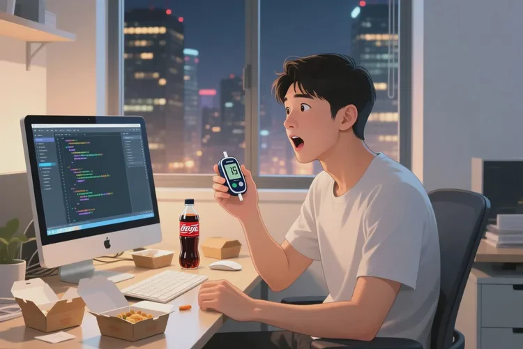 29岁中餐血糖17.1是怎么回事(图1)