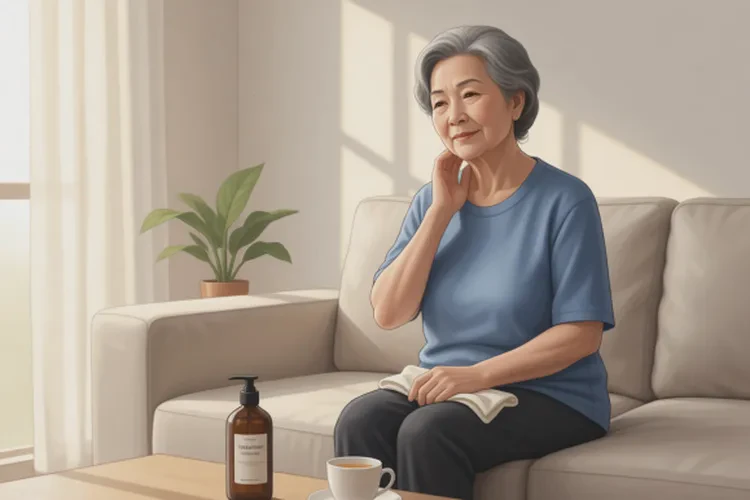 老年人脖子偶尔长湿疹能治愈吗(图1)