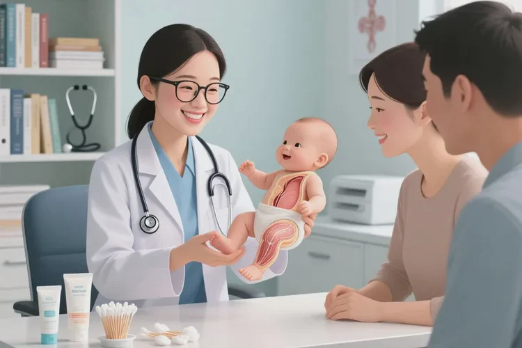 新生儿小腿出现湿疹可以治愈吗(图2)