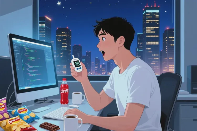 28岁晚上血糖25.1是怎么回事(图1)