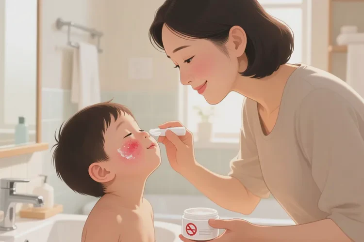 小学生面部起湿疹能治愈吗(图1)