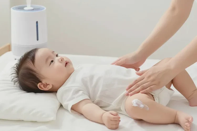 新生儿小腿容易长湿疹能治愈吗(图2)