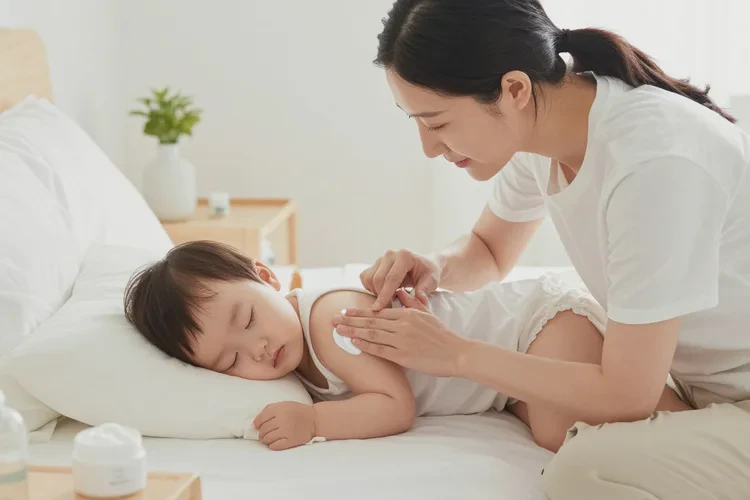 婴幼儿手臂出现湿疹能不能治愈(图2)