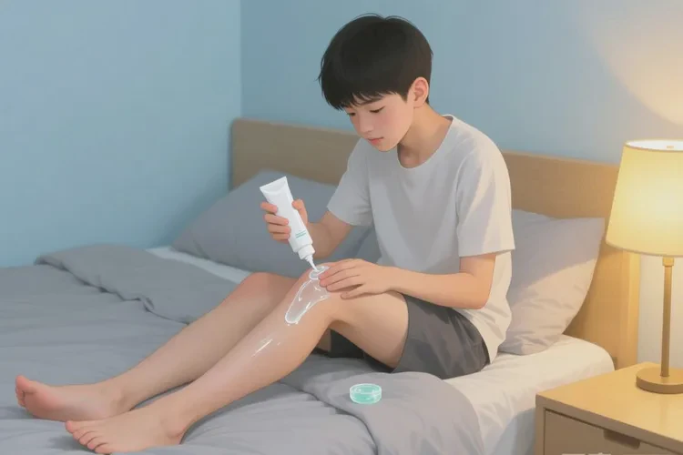 青少年大腿起湿疹能治愈吗(图4)