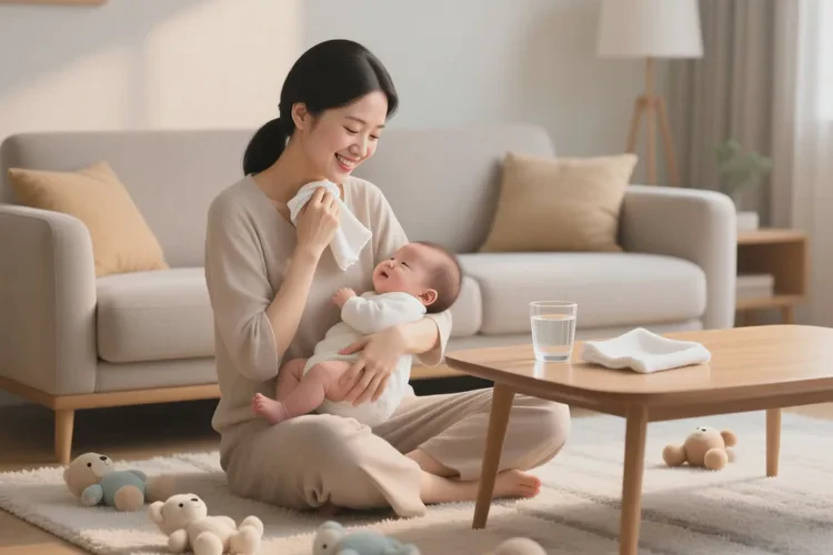 哺乳期妈妈脖子偶尔起湿疹能治愈吗(图1)