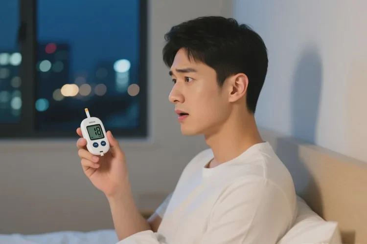 28岁晚上血糖22.8是怎么回事(图1)