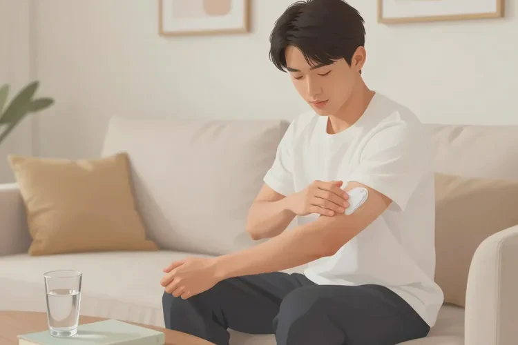 男生手臂偶尔起湿疹能治愈吗(图3)