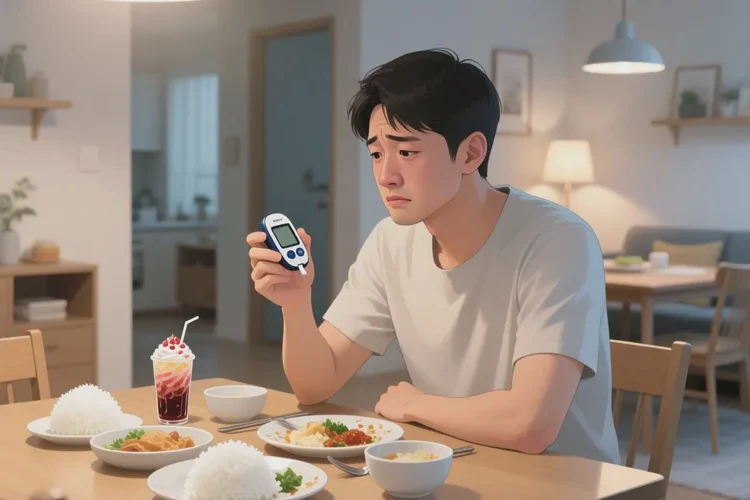 29岁中餐血糖14.9是怎么回事(图1)