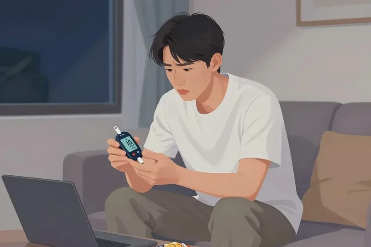 28岁晚上血糖10.3是怎么回事(图1)