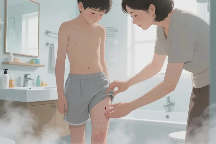 中学生大腿起湿疹能治愈吗(图4)