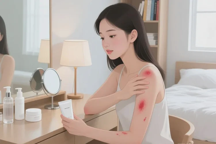 女生全身偶尔起湿疹能治愈吗(图1)