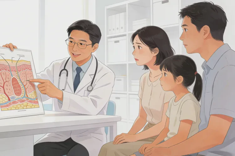 小孩小腿长湿疹能不能治愈(图2)