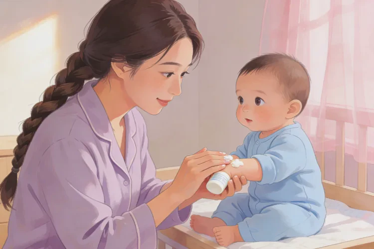 宝宝手臂上出湿疹能不能治愈(图1)