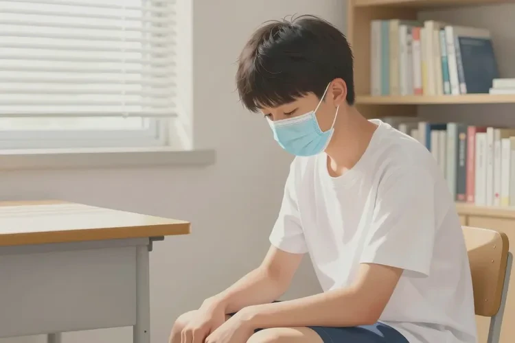 中学生面部偶尔长湿疹能治愈吗(图1)