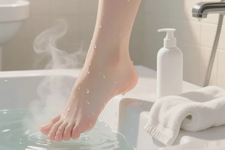 女生脚上偶尔起湿疹能治愈吗(图3)