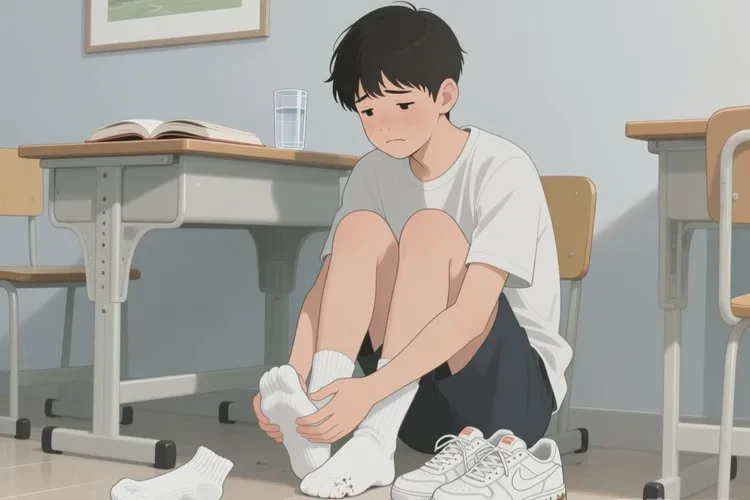 青少年脚上偶尔起湿疹能治愈吗(图1)