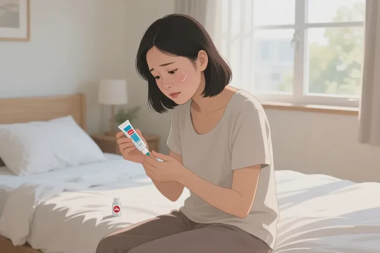 哺乳期妈妈肛周偶尔起湿疹能治愈吗(图1)