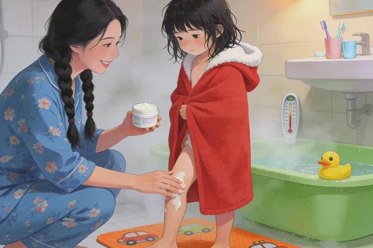 小儿小腿上经常起湿疹能治愈吗(图2)