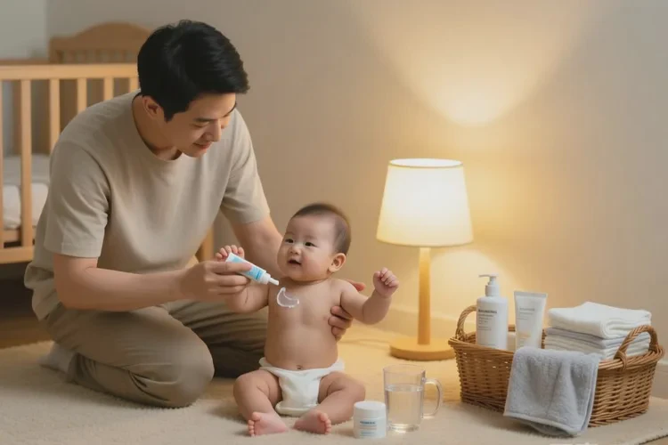 新生儿手上经常起湿疹可以治愈吗(图4)