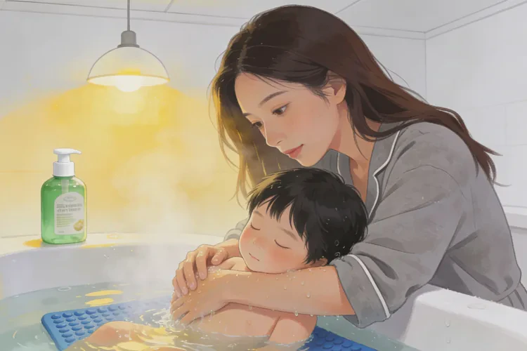 小孩脖子起湿疹能不能治愈(图4)