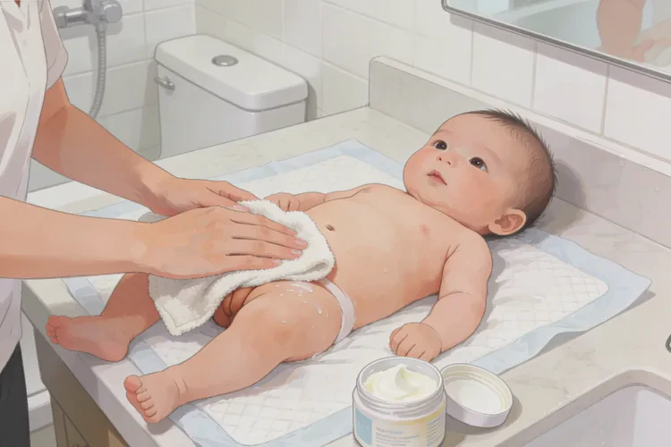 小孩屁股容易长湿疹能不能治愈(图1)