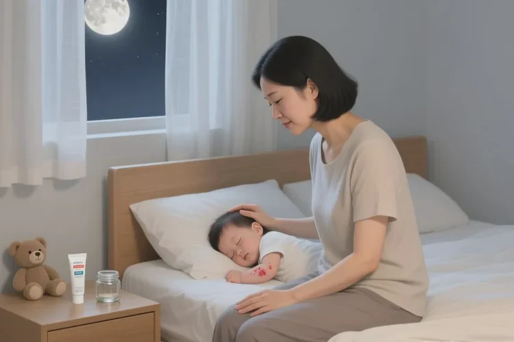 幼儿四肢经常长湿疹能治愈吗(图1)