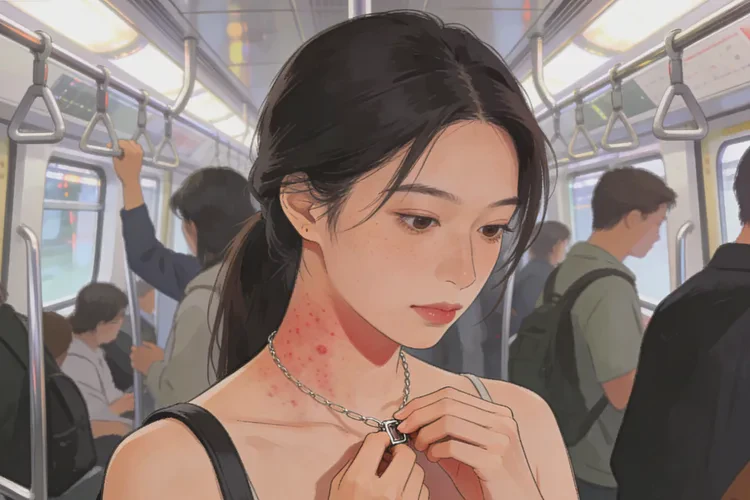 女生脖子上经常长湿疹能治愈吗(图3)