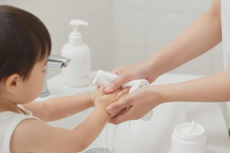 小孩手上有湿疹能不能治愈(图1)