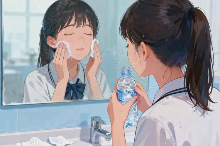 中学生面部出湿疹能治愈吗(图1)