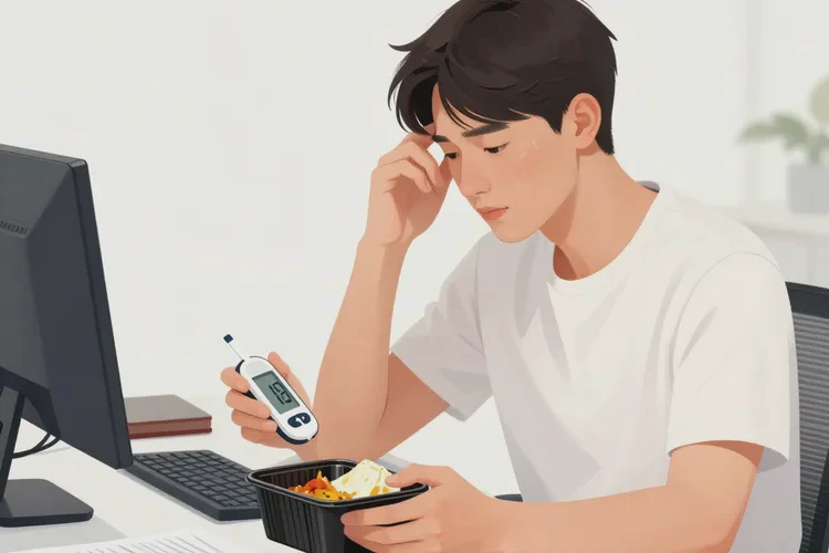 29岁中餐血糖18.2是怎么回事(图1)